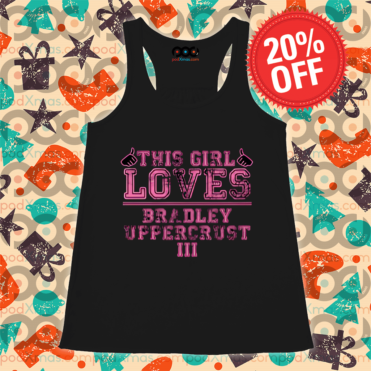 This Girl Loves Bradley Uppersrust Shirt