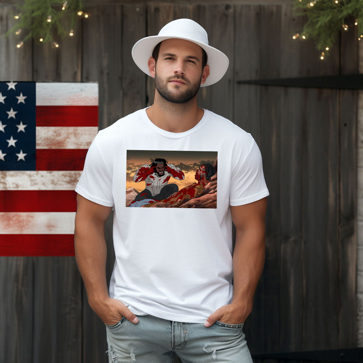 Oni Man Meme Kendrick Vs Drake Think Drake 2024 Shirt