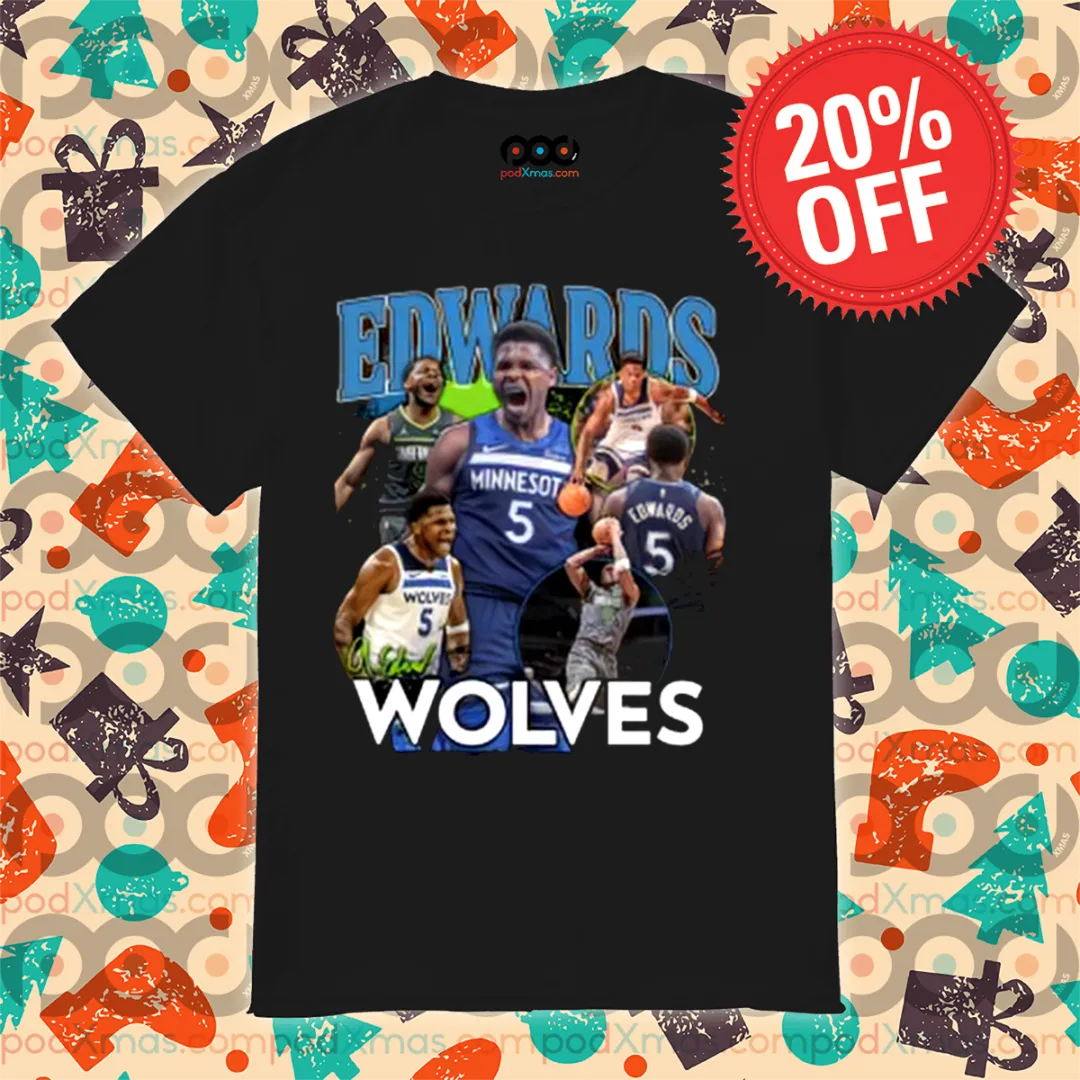 Minnesota Timberwolves Anthony Edwards 2024 Shirt