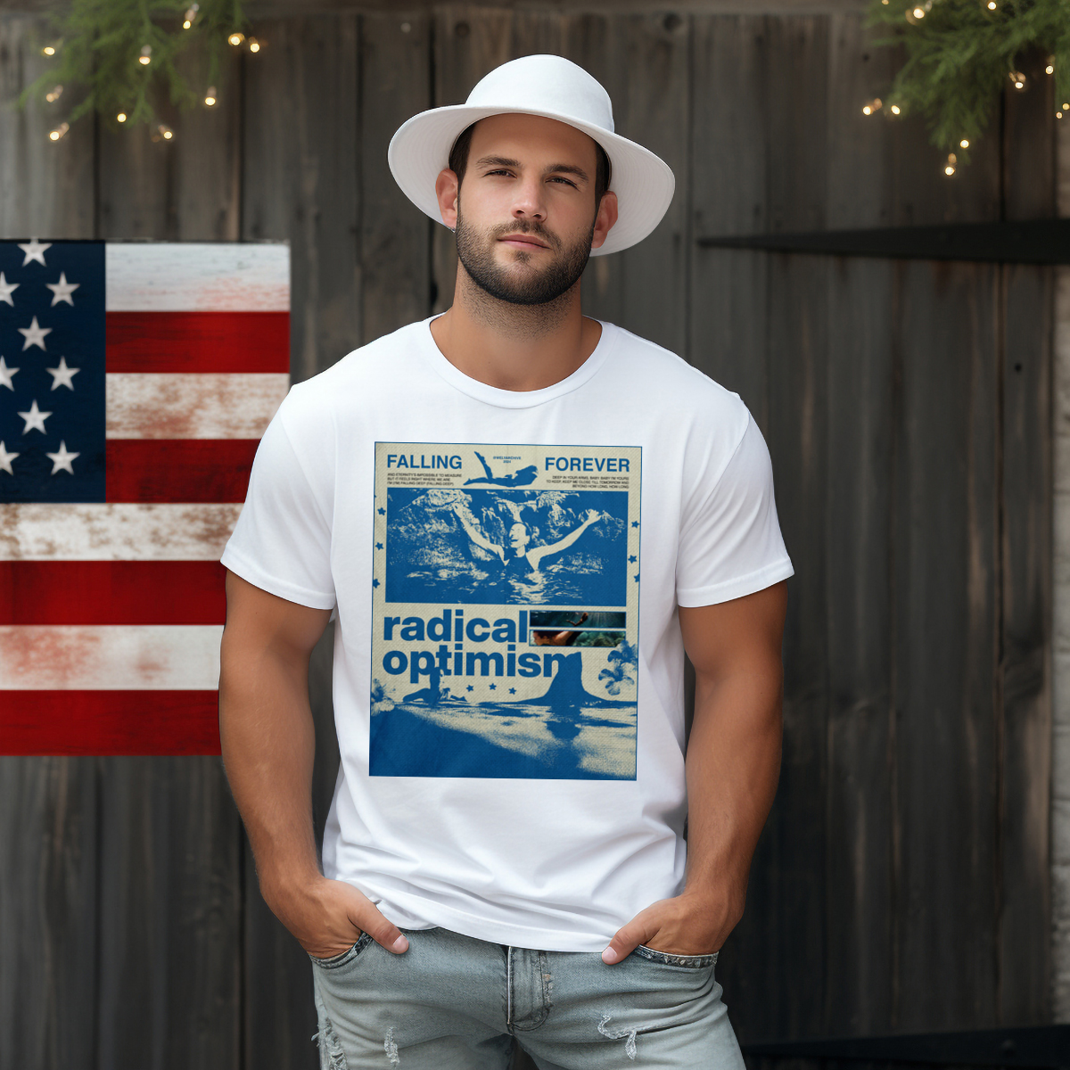 Falling Forever Radical Optimisn Shirt