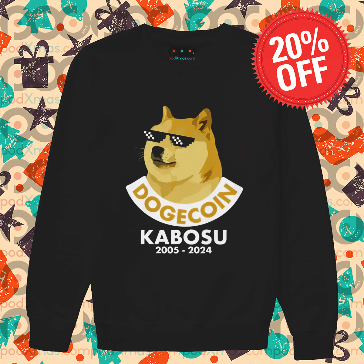 Doge Coin Kabosu 2005 – 2024 Shirt