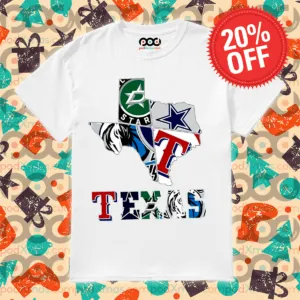Dallas Stars Dallas Cowboys Dallas Mavericks Texas Rangers Texas 2024 Shirt