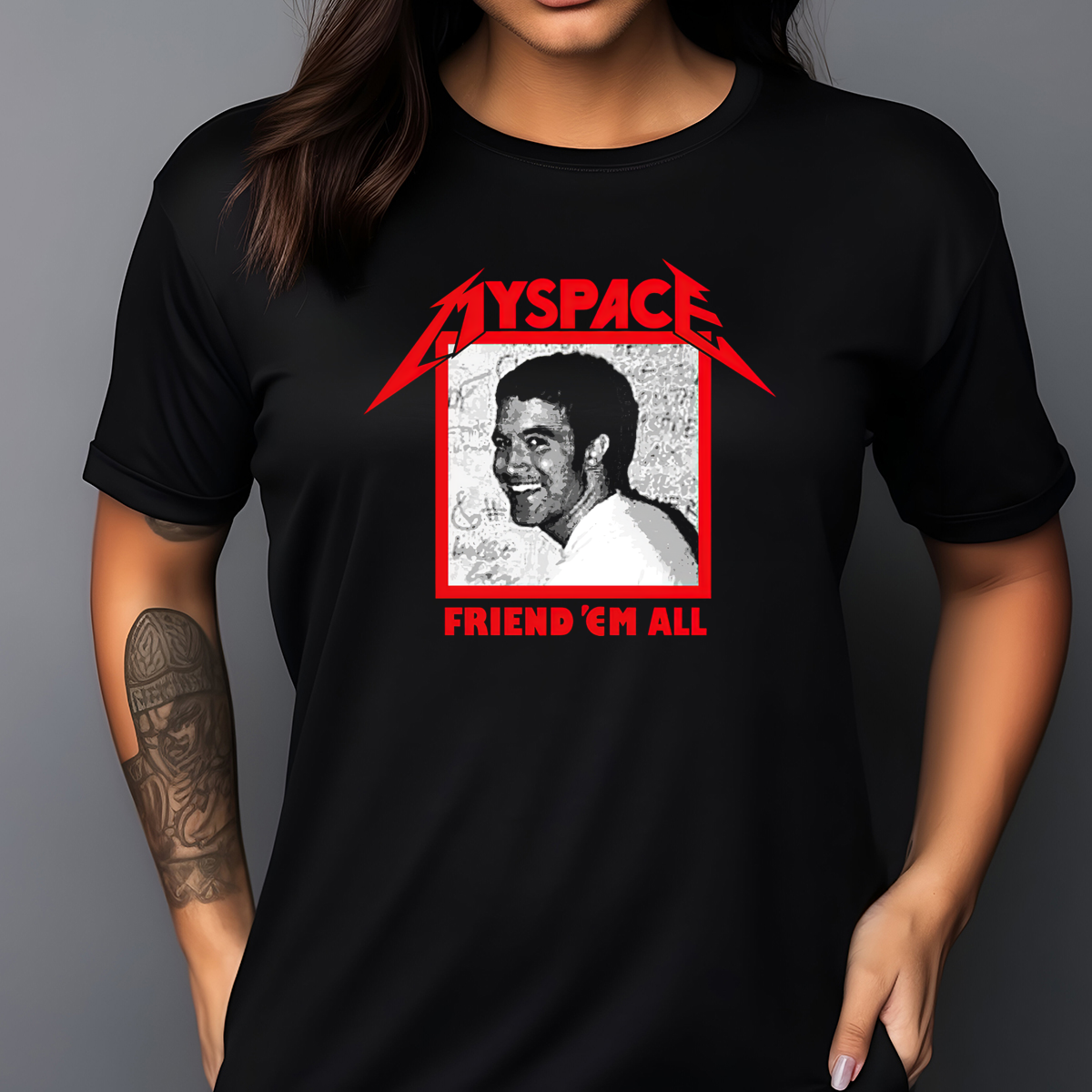 Myspace Friend 'Em All Vintage Shirt