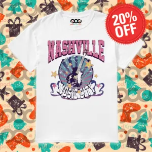 Nashville Music City Punk Rock Retro 2024 Shirt