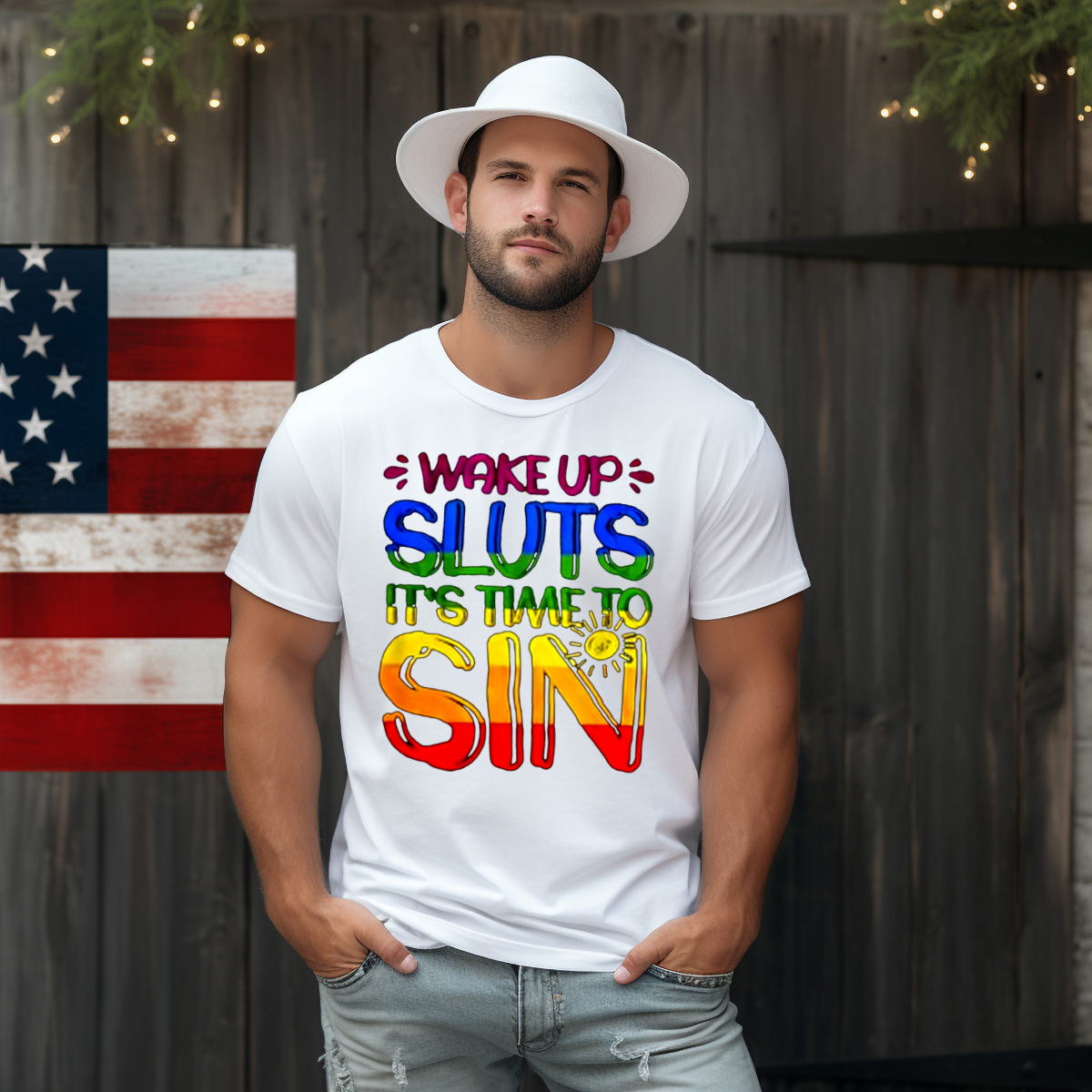 LGBT Wake Up Sluts It Is Time To Sin Shirt