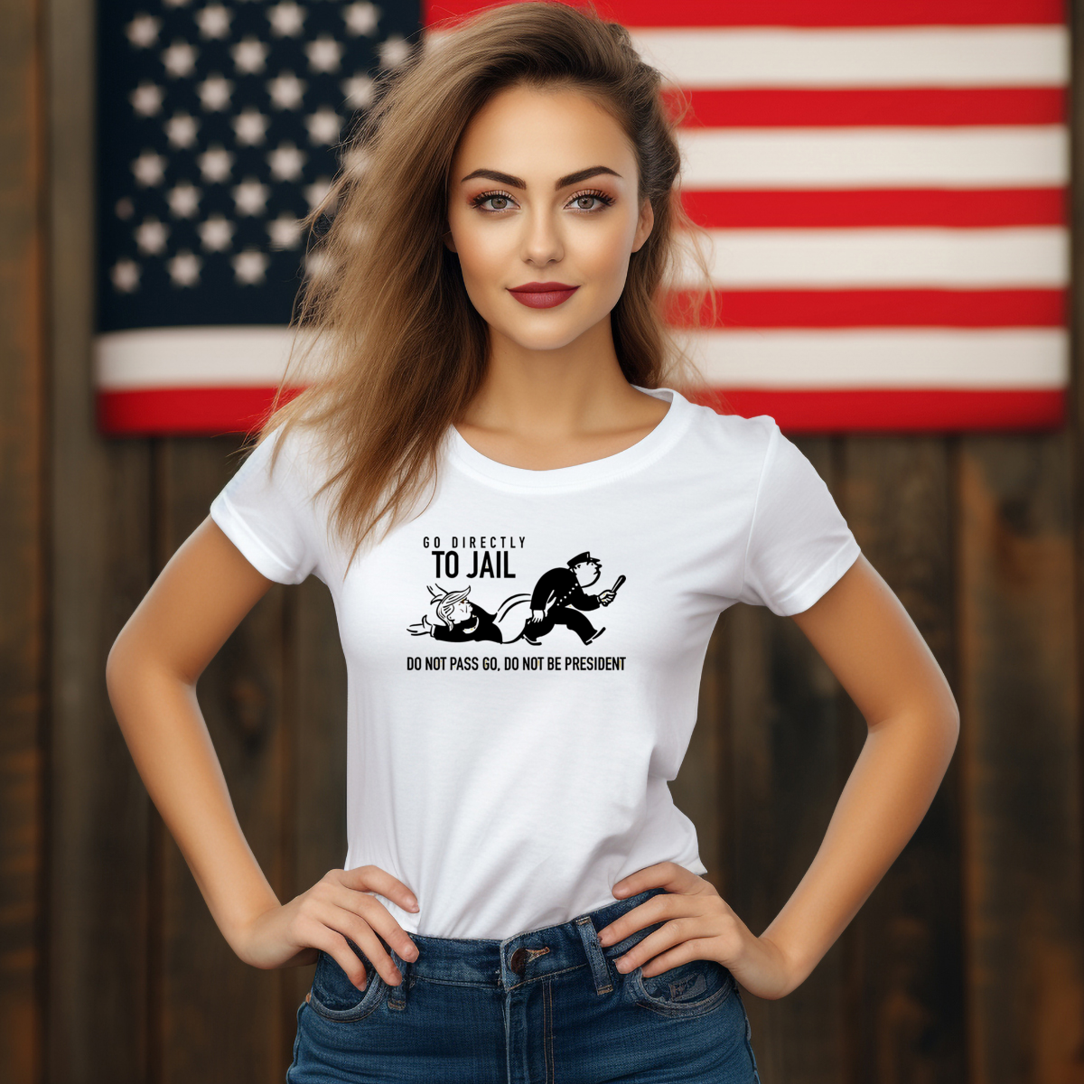 Donald Trump Go Directly To Jail Do Nto Pass Go Do Not Be President Shirt