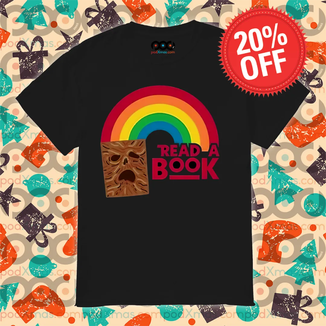 Read A Book Necronomicon Rainbow Shirt