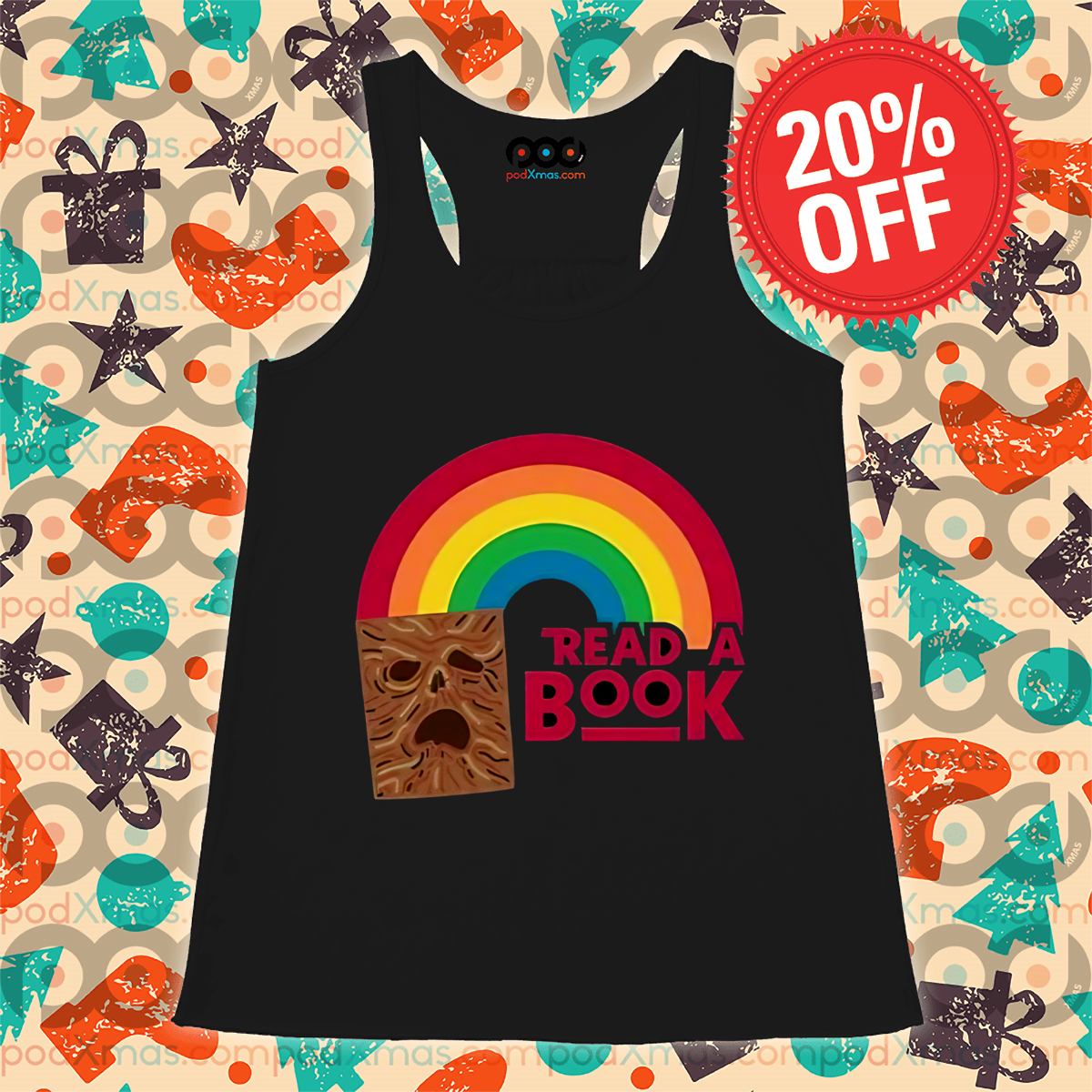 Read A Book Necronomicon Rainbow Shirt