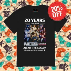 20 Years NCIS All Of The Season Thank You For The Memories 2024 Shirt