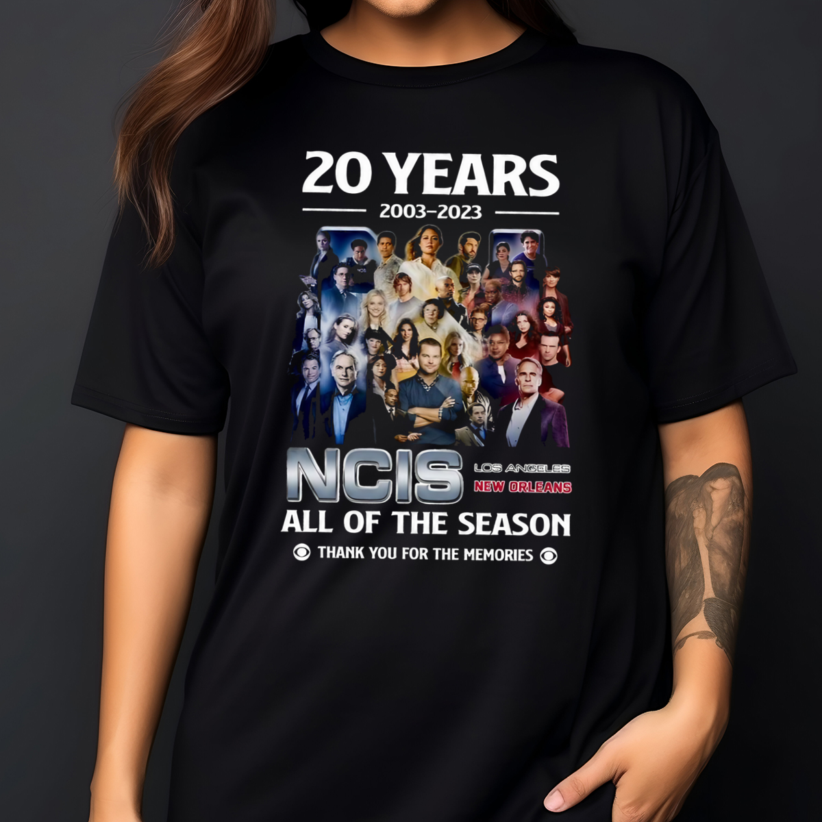 20 Years NCIS All Of The Season Thank You For The Memories 2024 Shirt