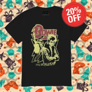 Bowie 1972 World Tour Vintage Shirt