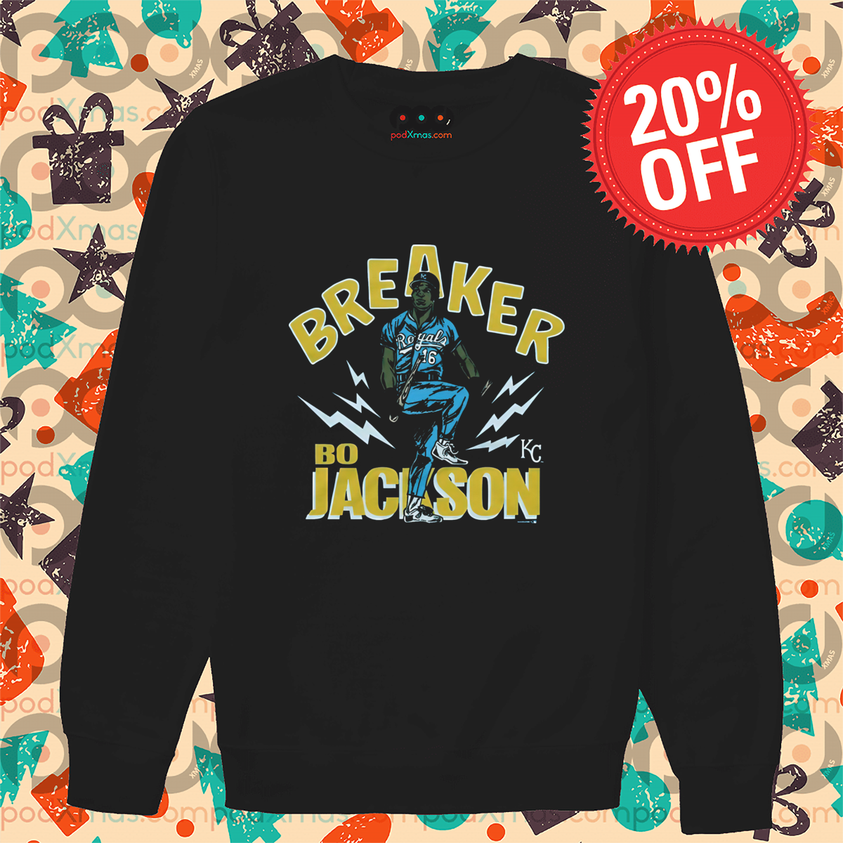 Breaker Bo Jackson Kansas City 2024 Shirt