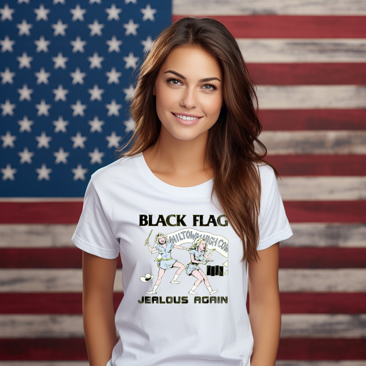 Cop Black Flag Jealous Again Shirt Cop Black Flag Jealous Again Shirt