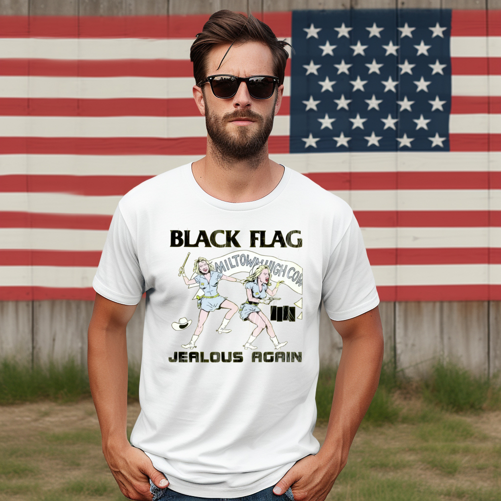 Cop Black Flag Jealous Again Shirt Cop Black Flag Jealous Again Shirt