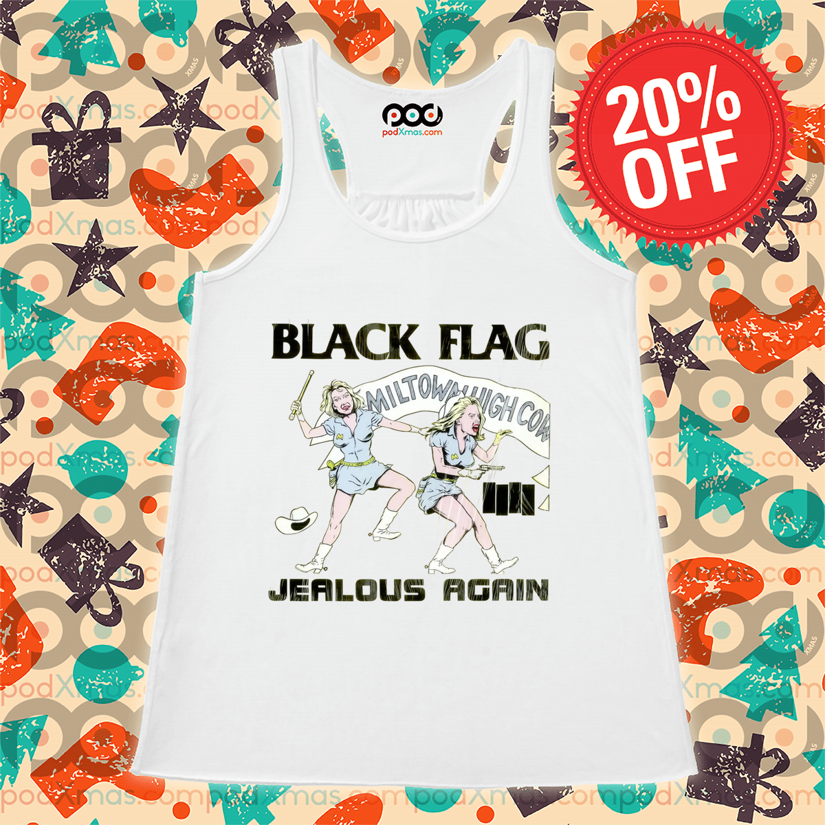 Cop Black Flag Jealous Again Shirt Cop Black Flag Jealous Again Shirt