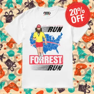 Forrest Gump I Just Felt Like Running Run Forrest Run 2024 Shirt