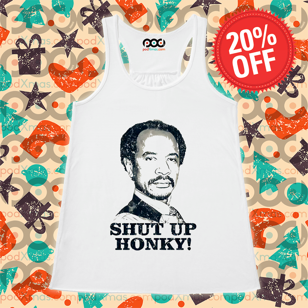 George Jefferson Shut Up Honky 2024 Shirt