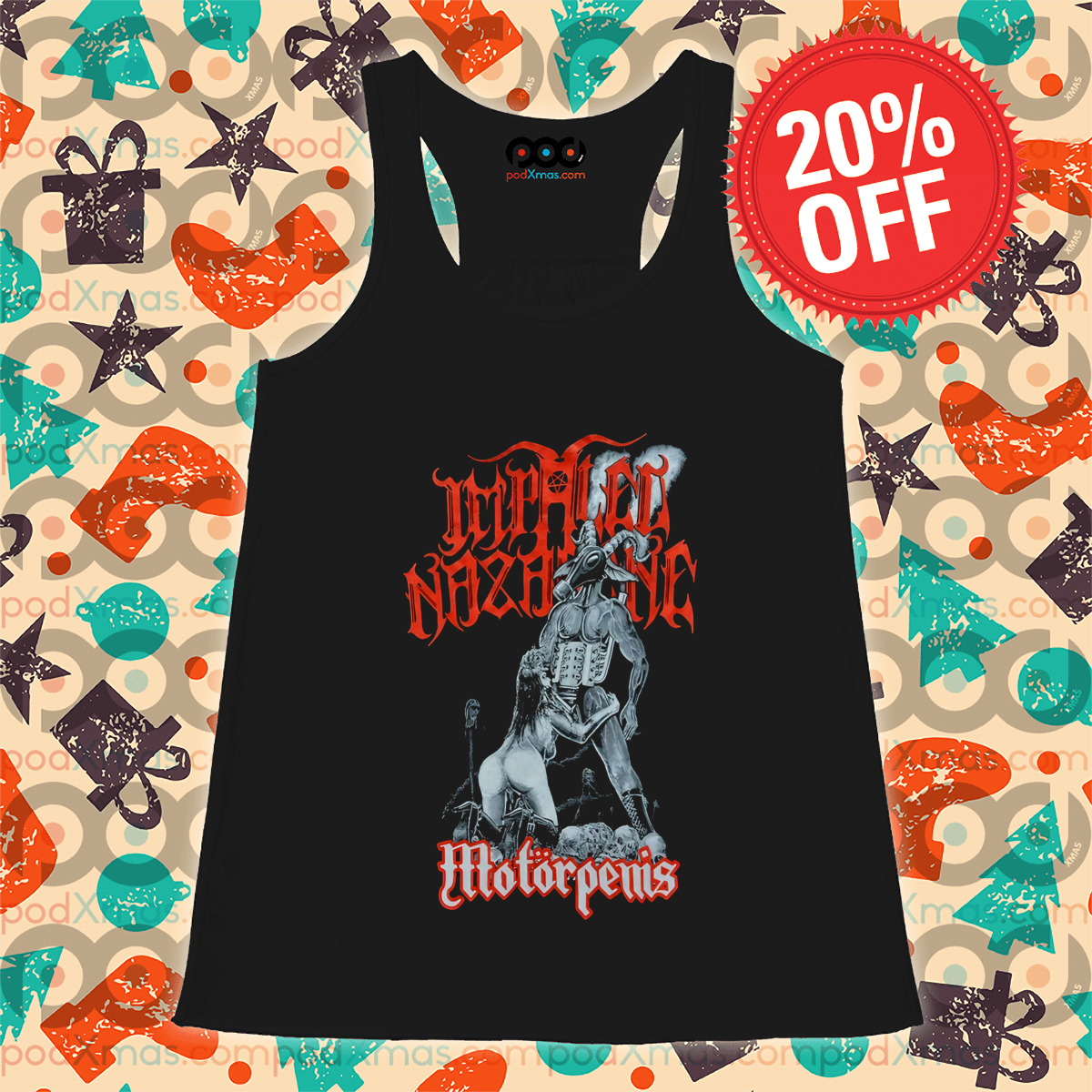 Goat Devil Impaled Nazarene Motorpenis 2024 Shirt