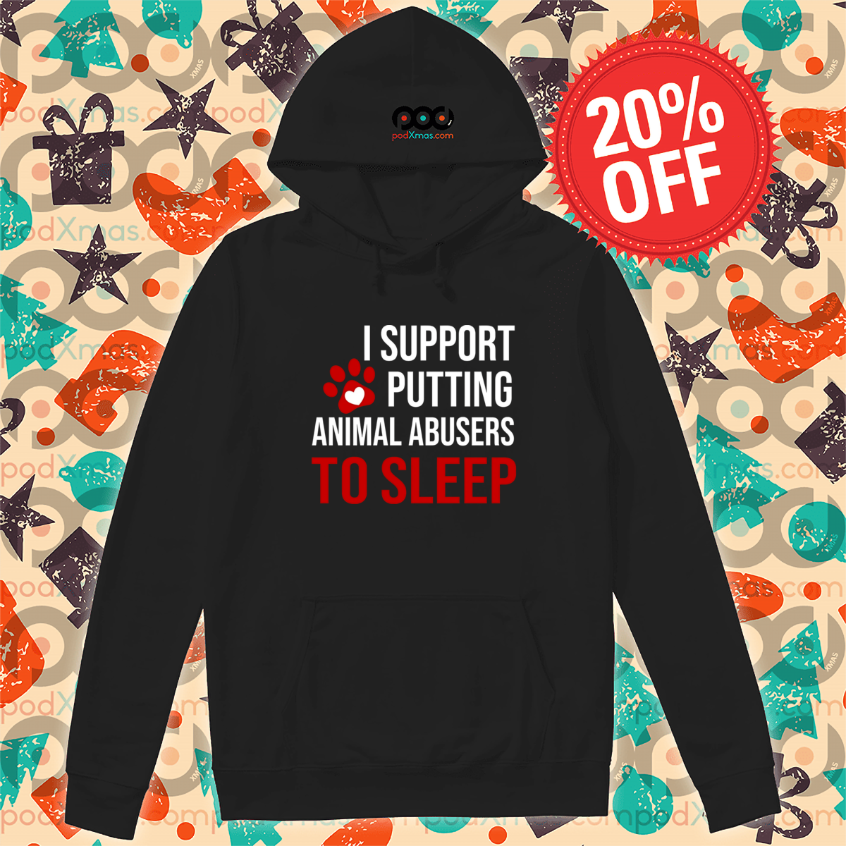 I Support Putting Animal Abusers To Sleep 2024 Shirt