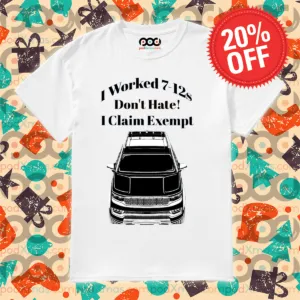 I Worked 7-12s Don't Hate I Claim Exempt Shirt