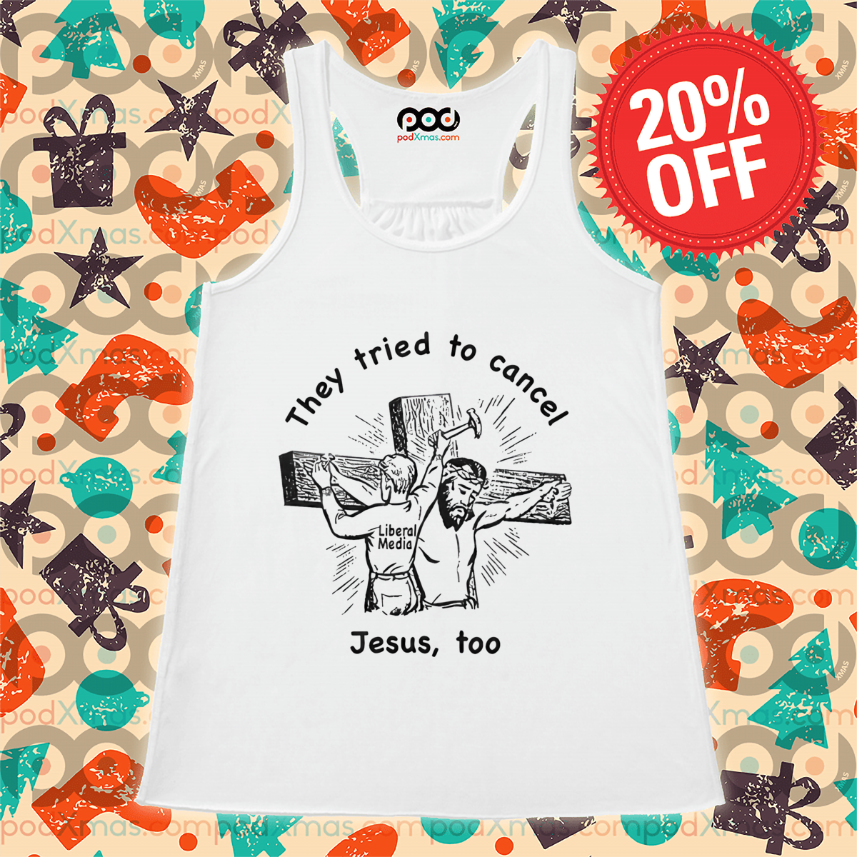 Liberal Media They Tried To Cancel Jesus Too 2024 Shirt