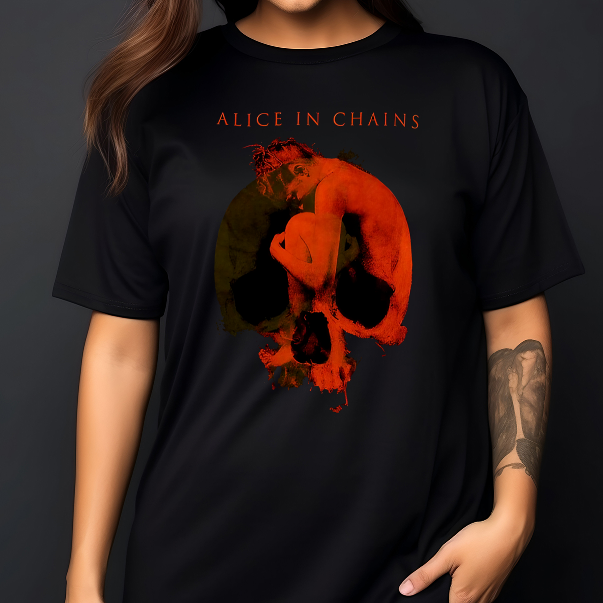 Skull Alice In Chains 2024 Shirt