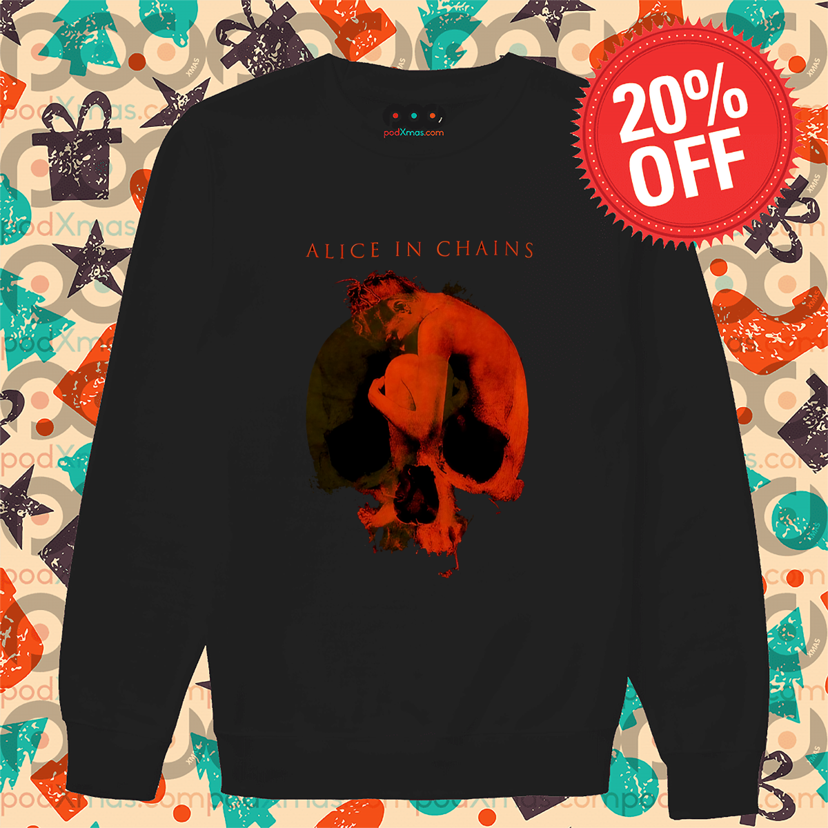 Skull Alice In Chains 2024 Shirt