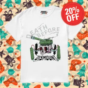 Skull Robot Tank Death Before Dismount Shirt