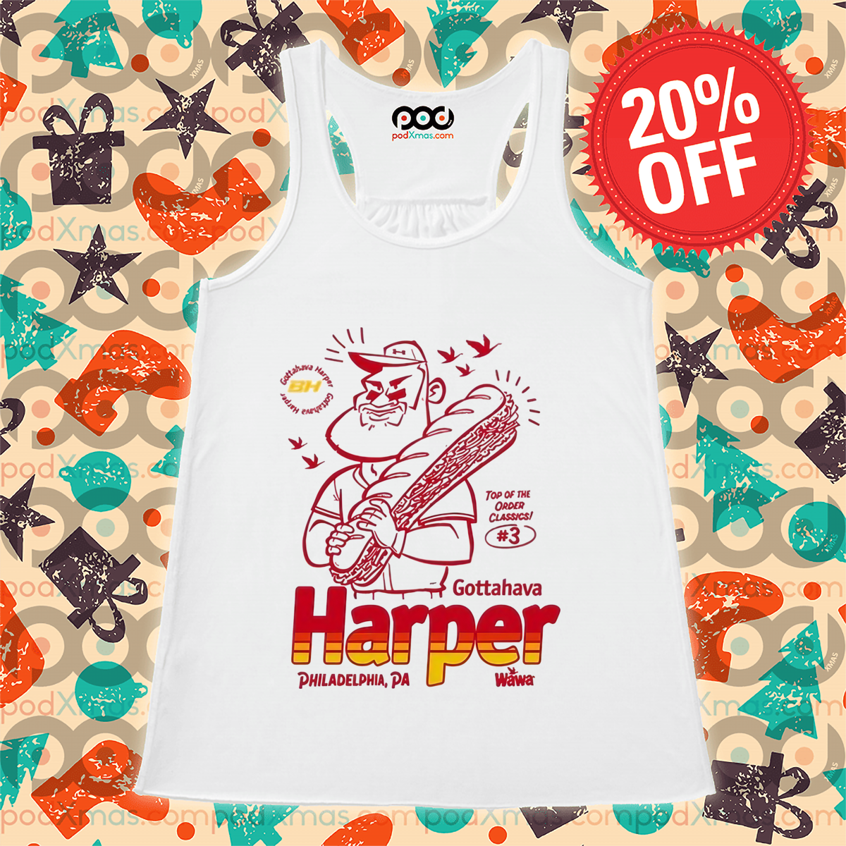 Top Of The Order Classics Gottahava Harper Philadelphia Shirt