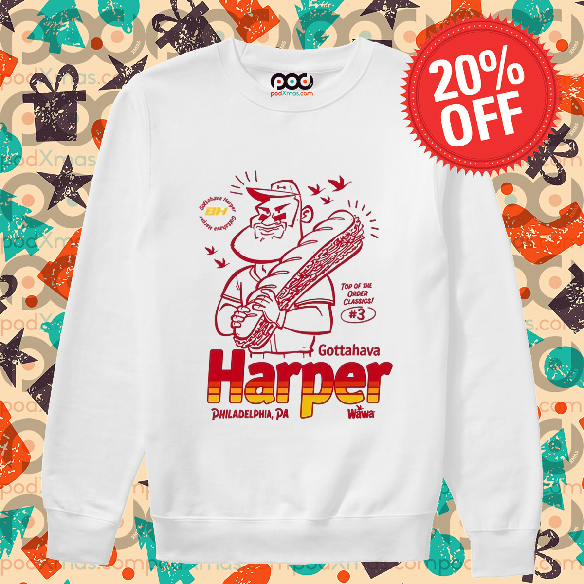 Top Of The Order Classics Gottahava Harper Philadelphia Shirt
