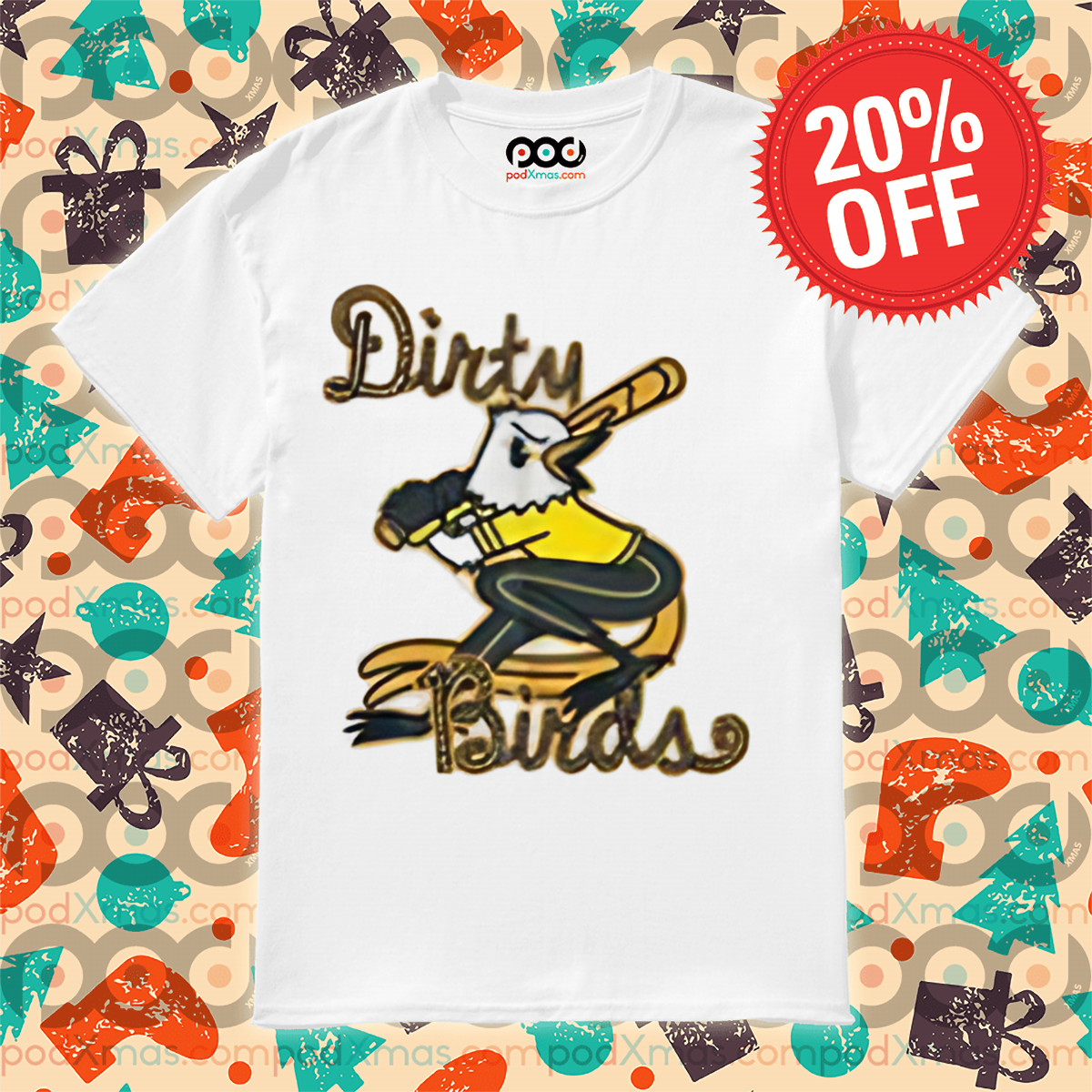 Baseball Eagle Dirty Birds 2024 Shirt