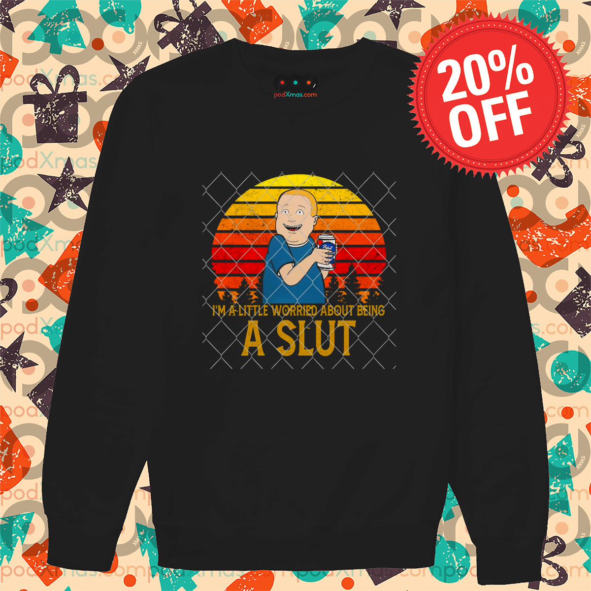 Bobby Hill King Of The Hill I'm A Little Worried About Being A Slut Vintage Shirt