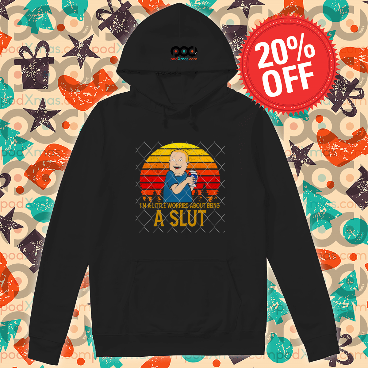 Bobby Hill King Of The Hill I'm A Little Worried About Being A Slut Vintage Shirt