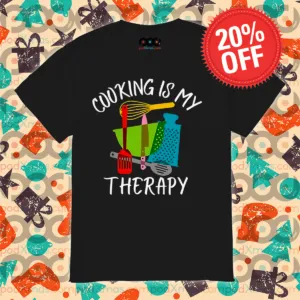 Cooking Is My Therapy 2024 Shirt