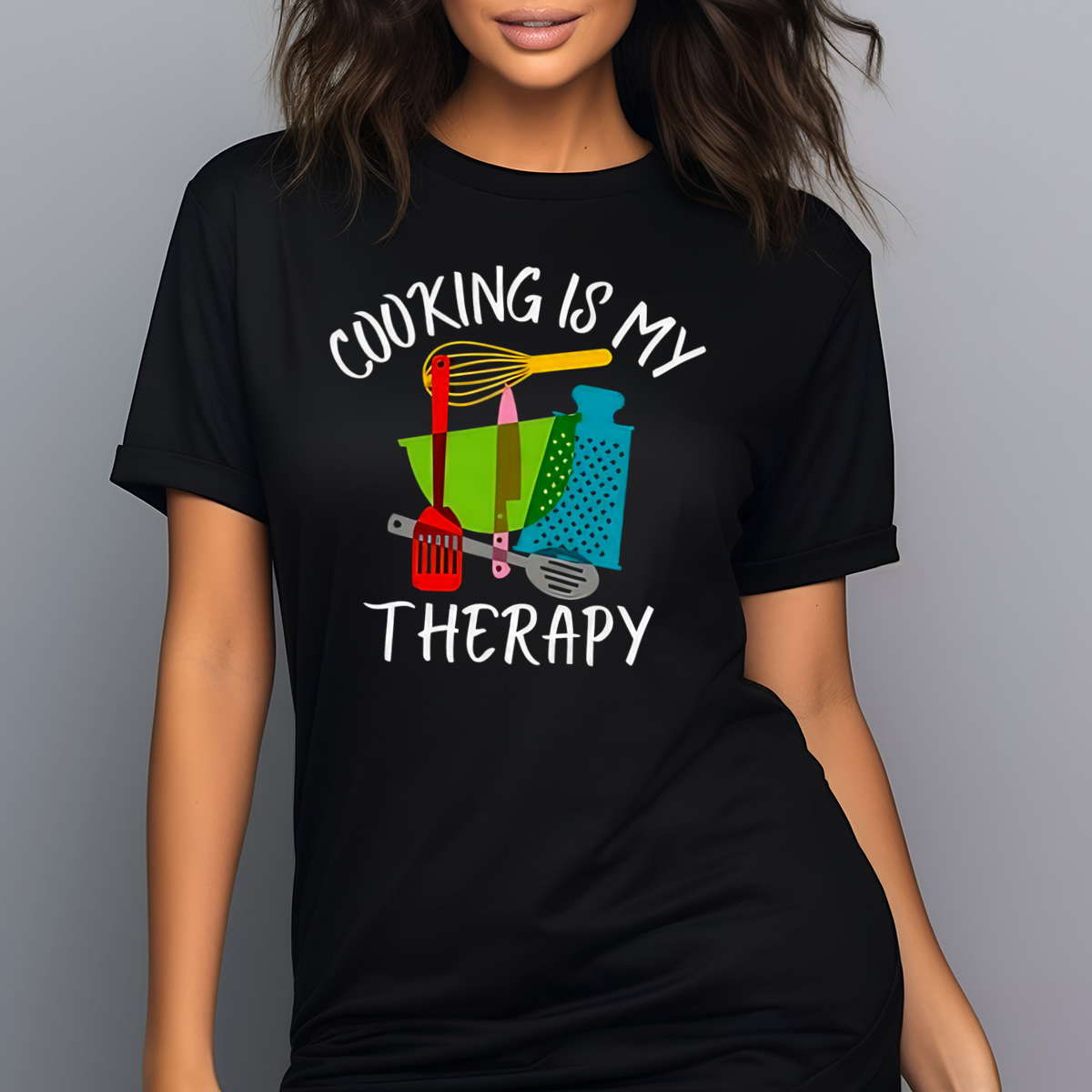 Cooking Is My Therapy 2024 Shirt