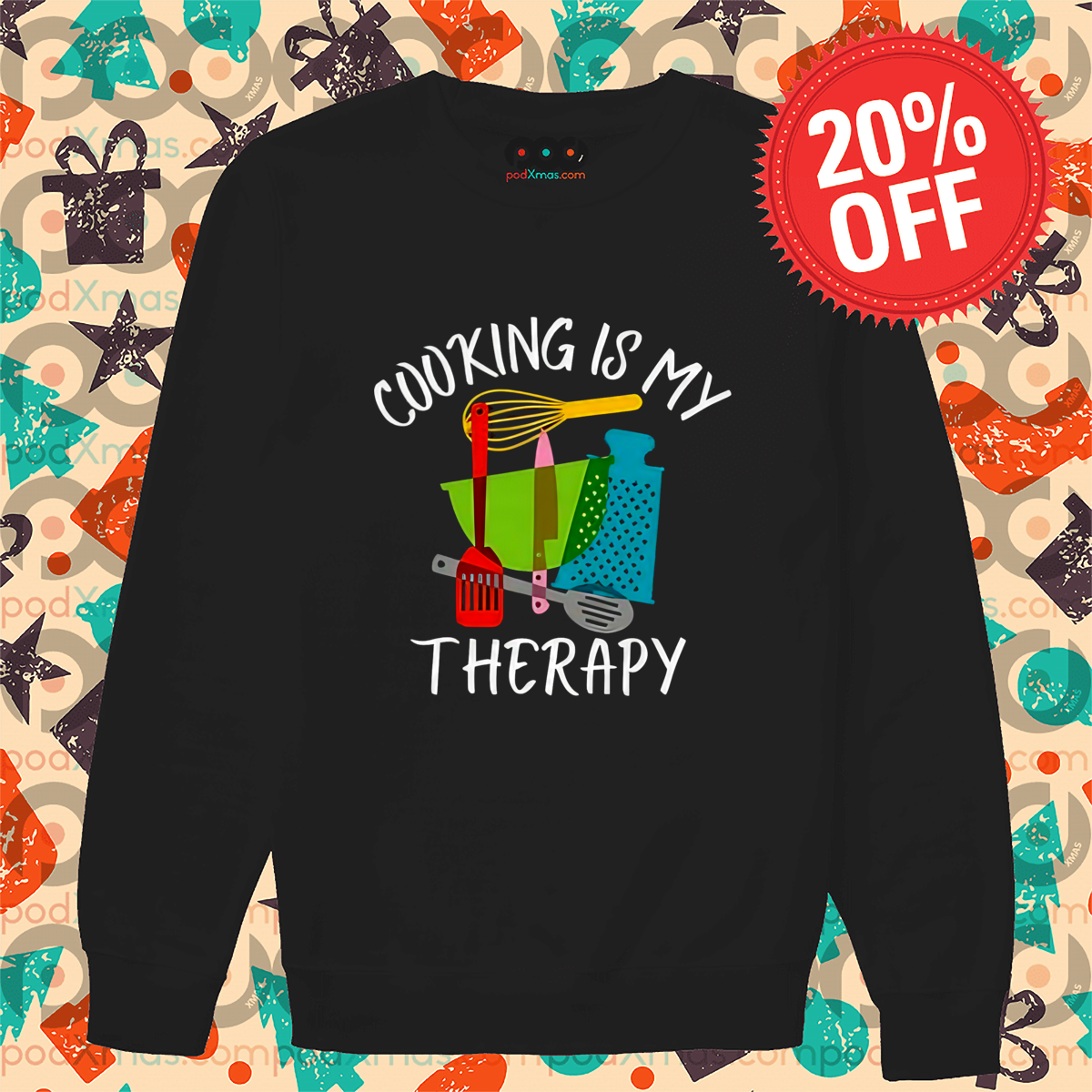 Cooking Is My Therapy 2024 Shirt