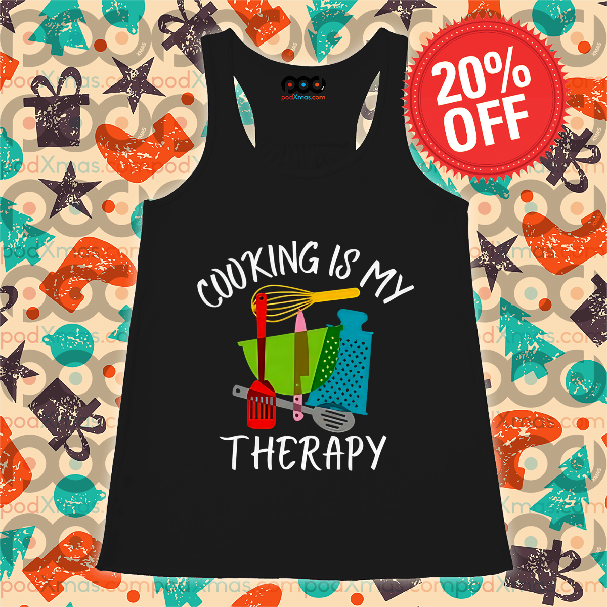 Cooking Is My Therapy 2024 Shirt
