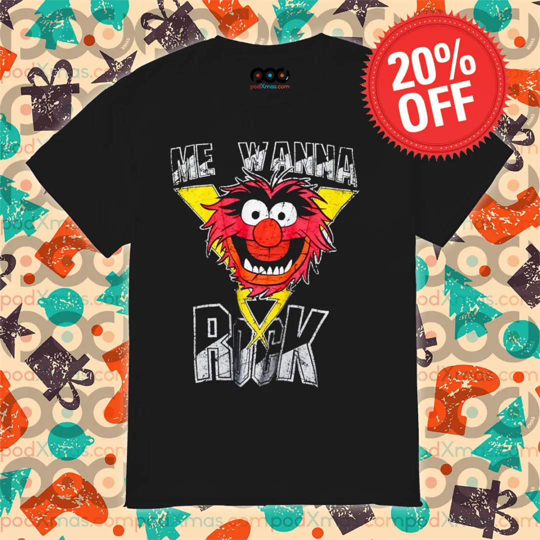Dr. Teeth and the Electric Mayhem Me Wanna Rock Vintage Shirt