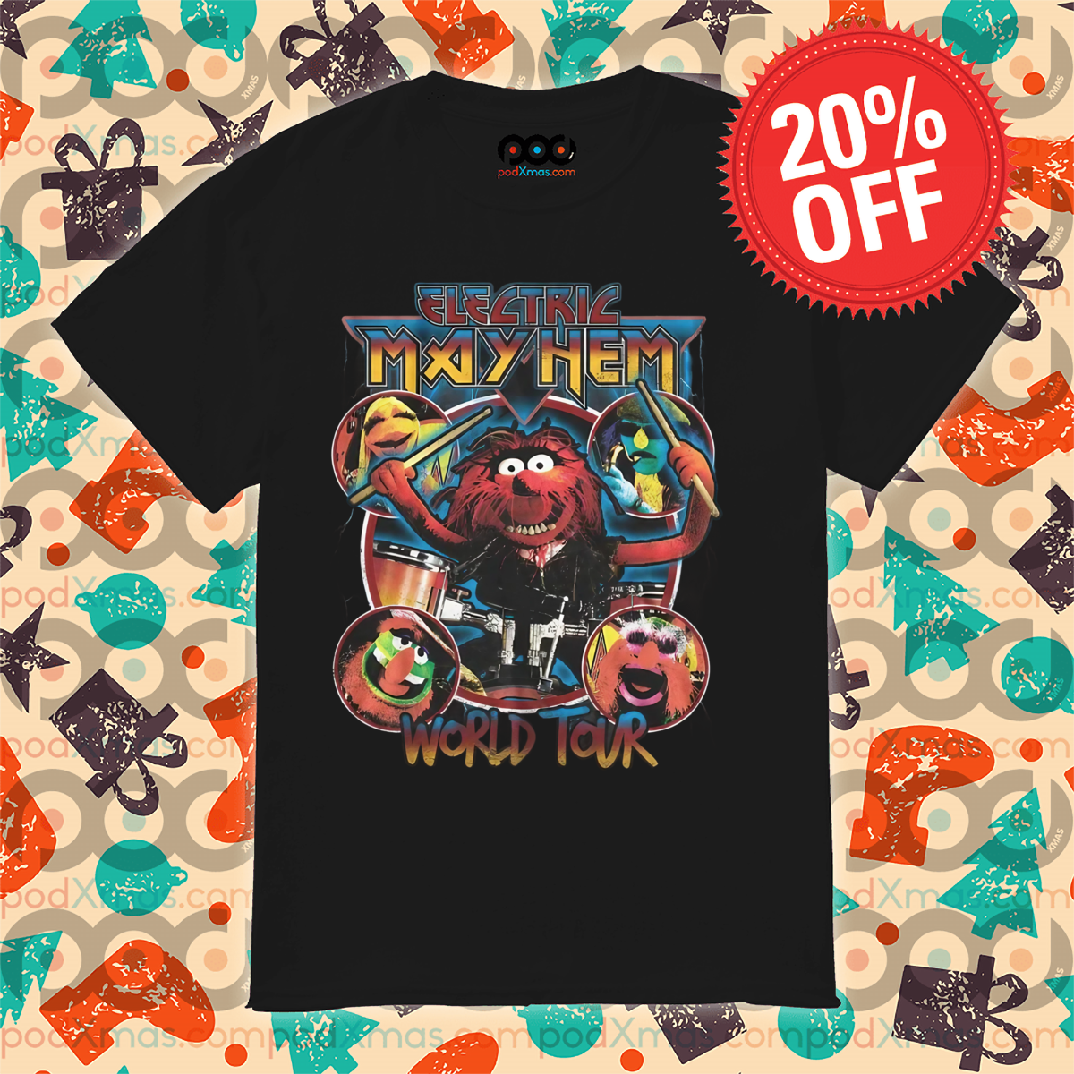 Dr. Teeth and the Electric Mayhem World Tour 2024 Vintage Shirt