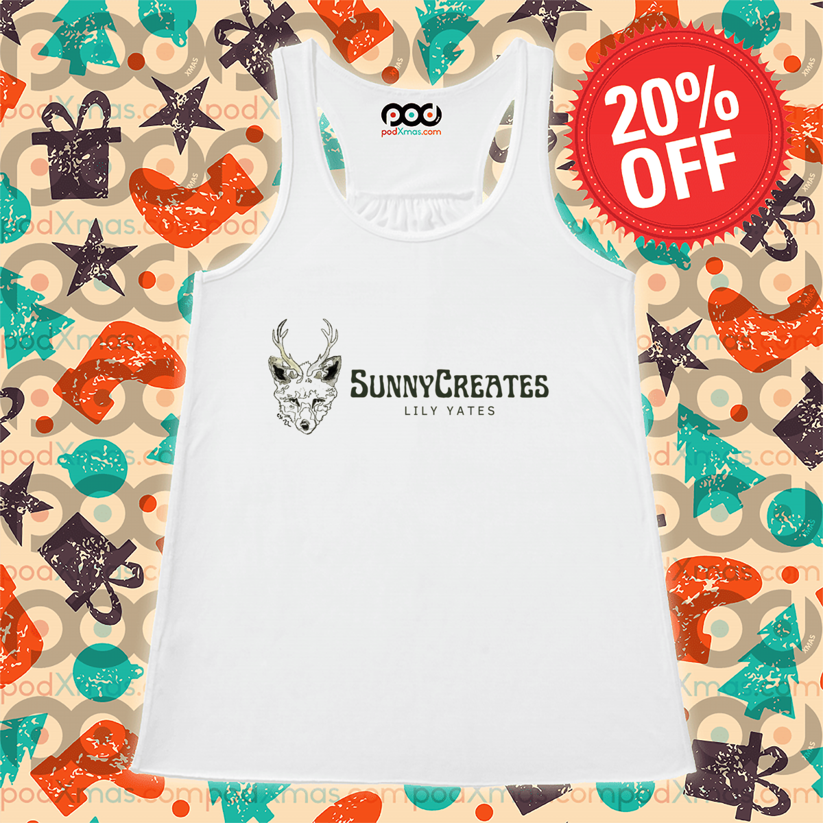 Fox Horn Sunny Creates Lily Yates 2024 Shirt