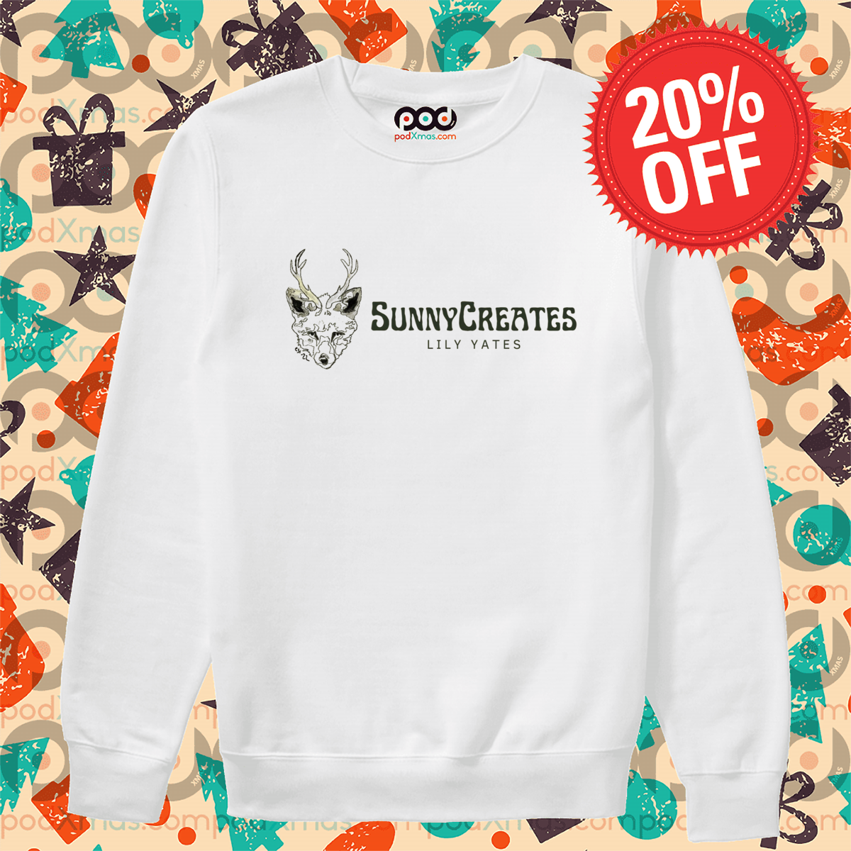 Fox Horn Sunny Creates Lily Yates 2024 Shirt
