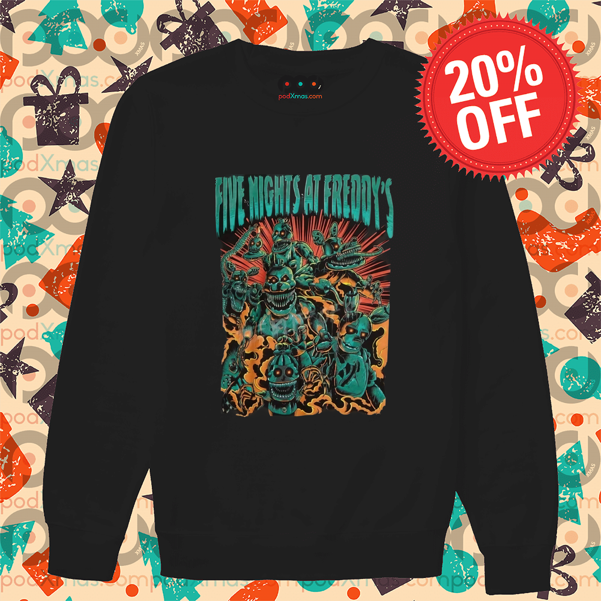 Freddy Fazbear Five Nights At Freddy's 2024 Shirt Freddy Fazbear Five Nights At Freddy's 2024 Shirt