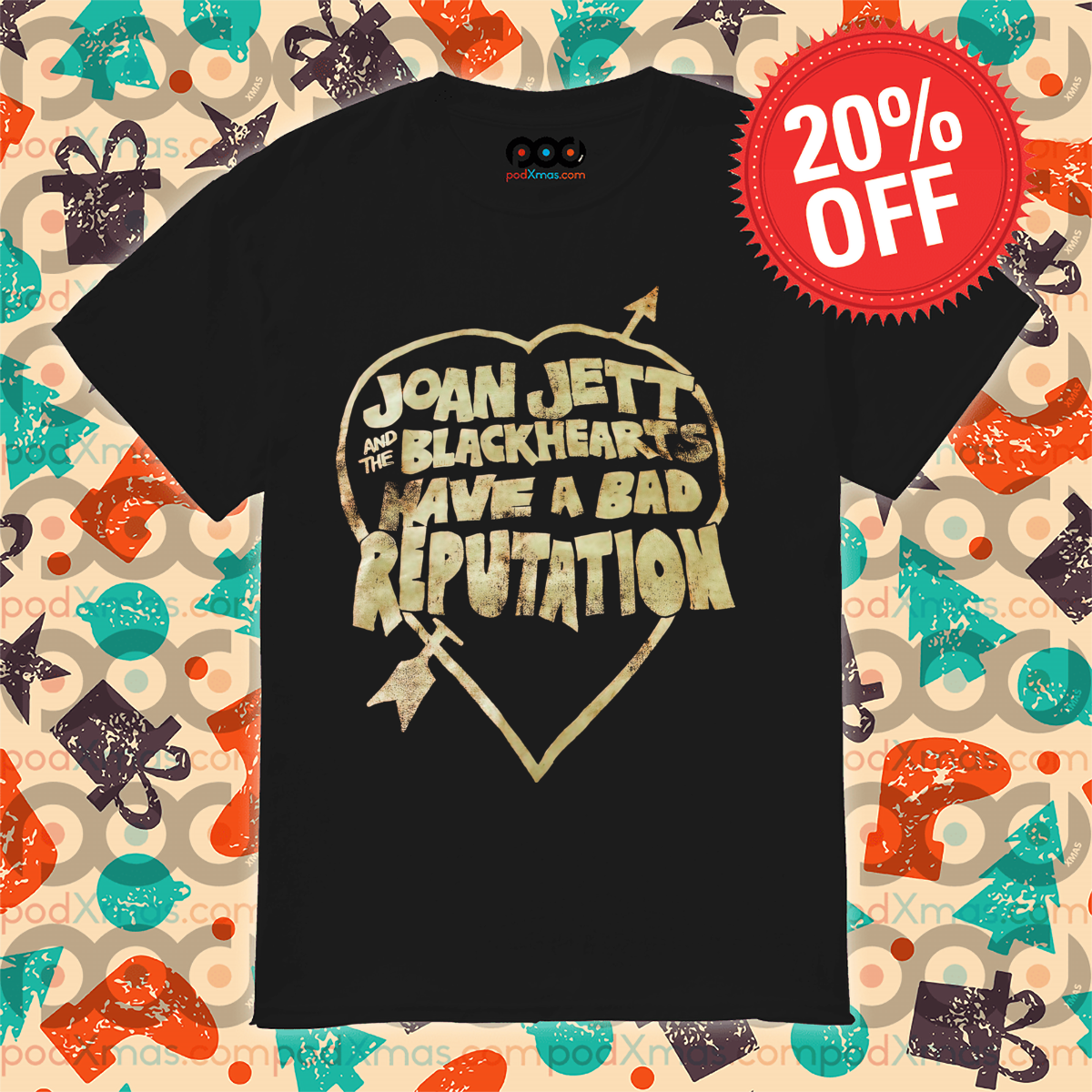 Heart Joan Jett And The Black Hearts Have A Bad Reputation Vintage Shirt