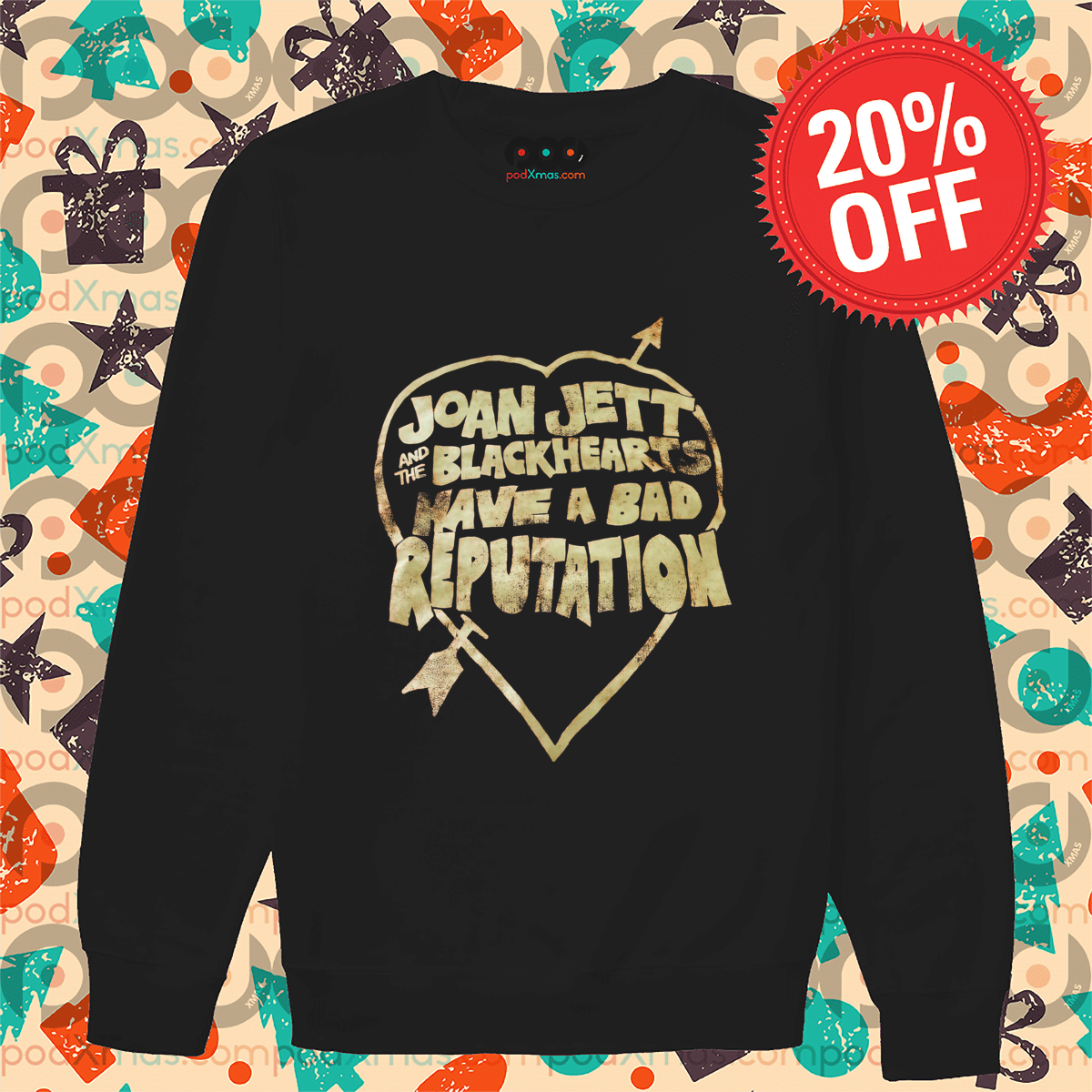 Heart Joan Jett And The Black Hearts Have A Bad Reputation Vintage Shirt