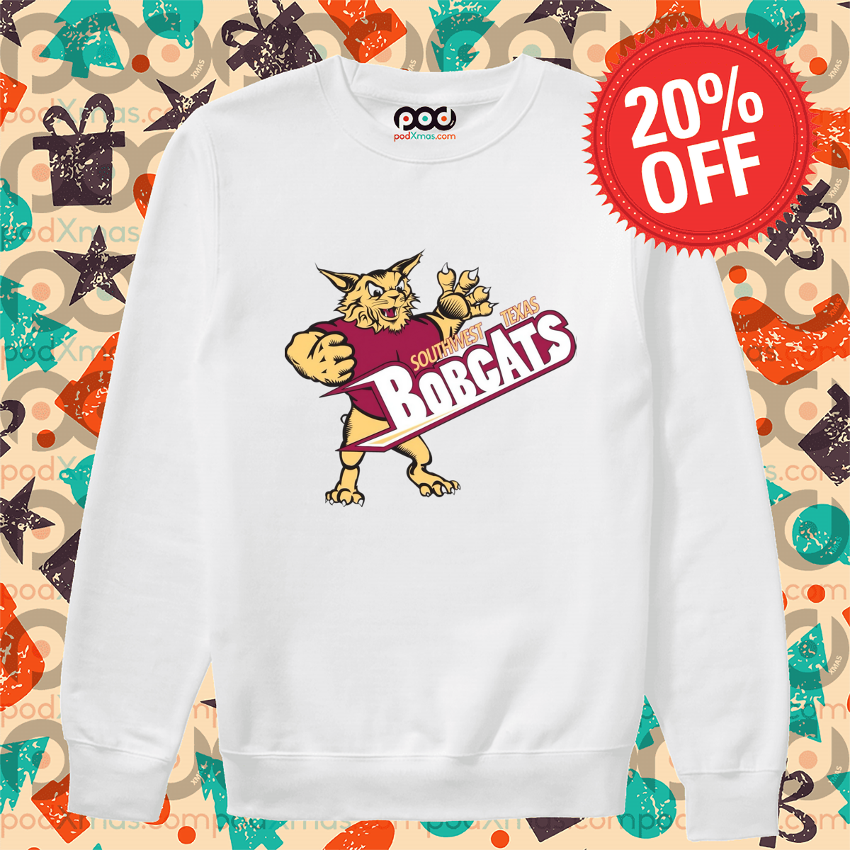 Mascot Southwest Texas Bobcats 2024 Shirt
