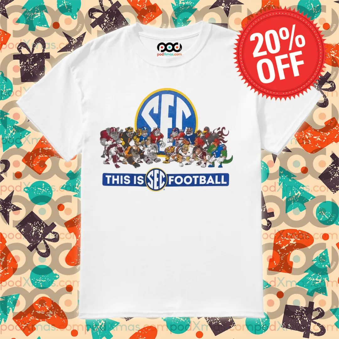 Mascot This Is SEC Football 2024 Shirt