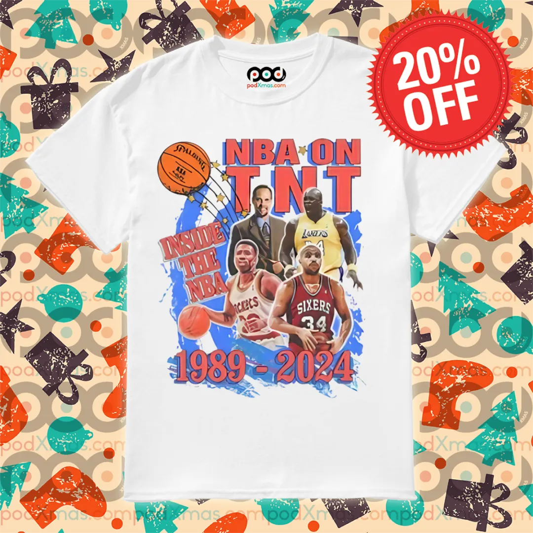NBA On TNT Inside The NBA 1989 2024 Shirt
