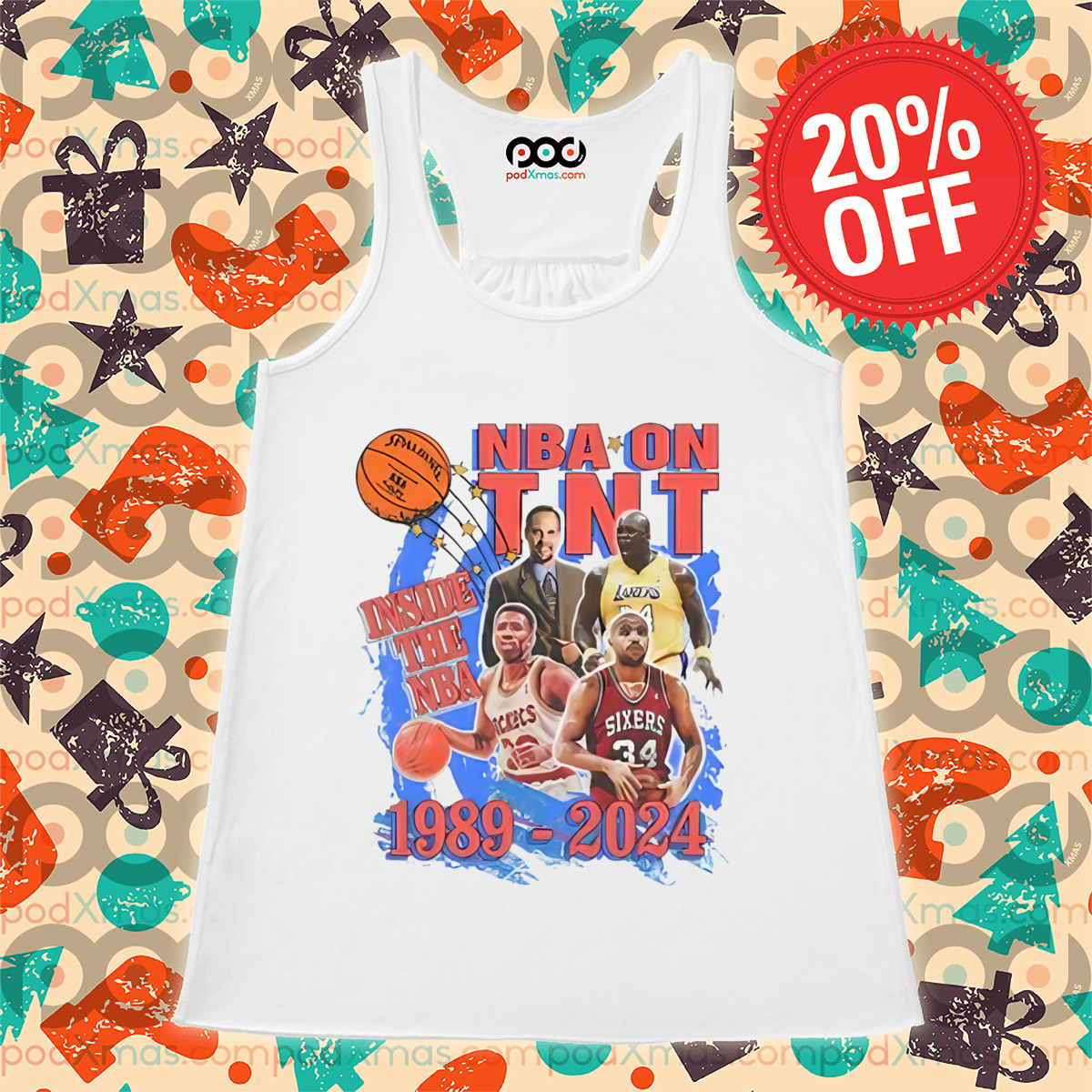 NBA On TNT Inside The NBA 1989 2024 Shirt