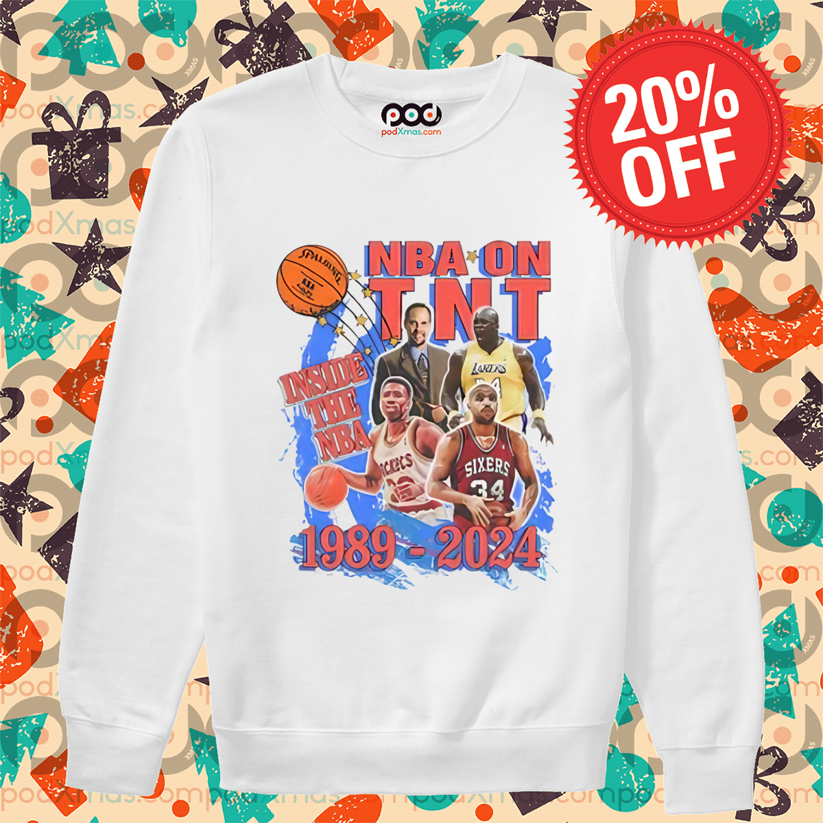 NBA On TNT Inside The NBA 1989 2024 Shirt