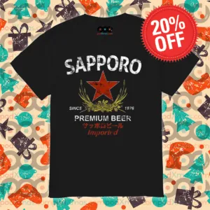 Sapporo Since 1876 Premium Beer Imported Vintage 2024 Shirt
